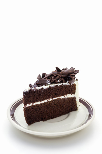 Chocolate cake slice. - Foto, immagini