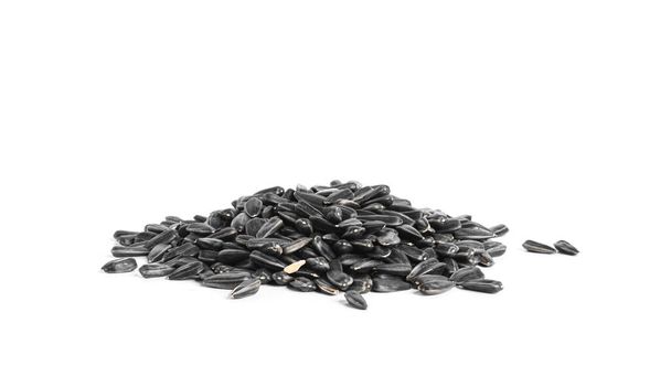 Sunflower seeds isolated on a white background - Foto, Bild