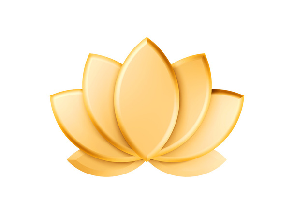 Golden lotus - Φωτογραφία, εικόνα