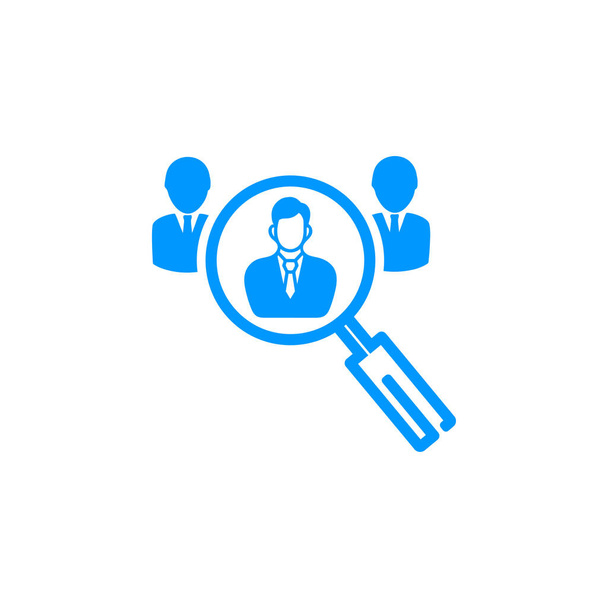 Human resources management icon vector - Vecteur, image