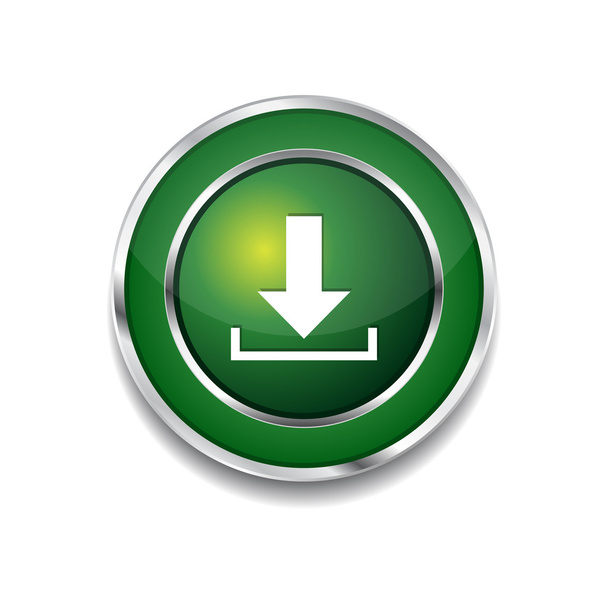 Download Circular Vector Green Web Icon Button - Wektor, obraz