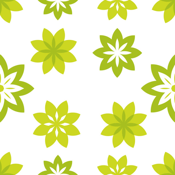 jarní květinový vzor. krásný květ okvětní lístky vektorové ilustrace design - Vektor, obrázek
