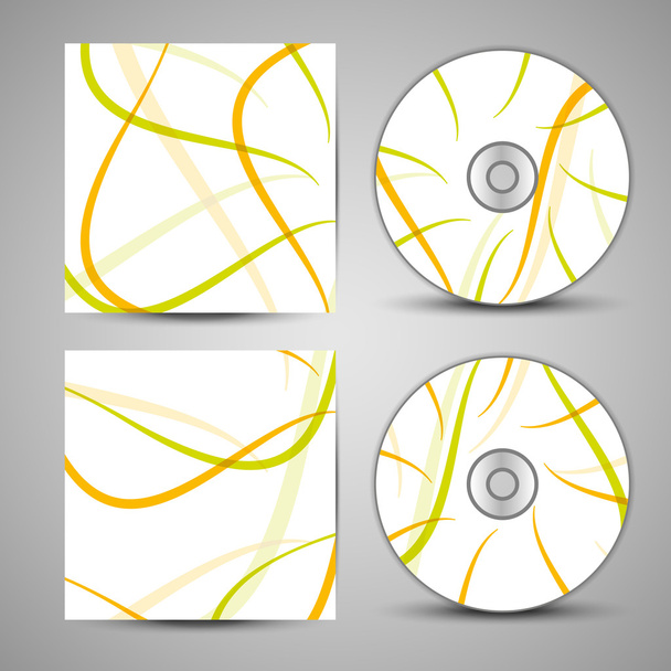 Vector cd cover  set for your design - ベクター画像