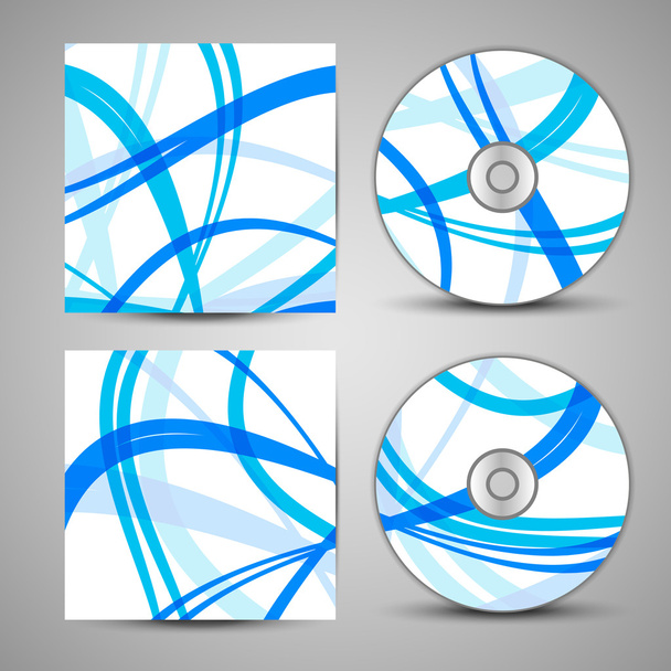 Vector cd cover  set for your design - ベクター画像