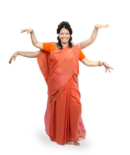 Mulher dançando dança Shiva
 - Foto, Imagem