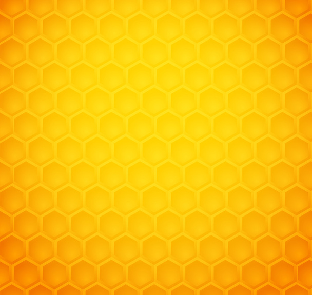 naadloze abstracte honingraat patroon - Vector, afbeelding