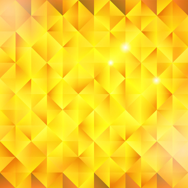 αφηρημένη χρυσή τριγωνικό διάνυσμα φόντο - Διάνυσμα, εικόνα