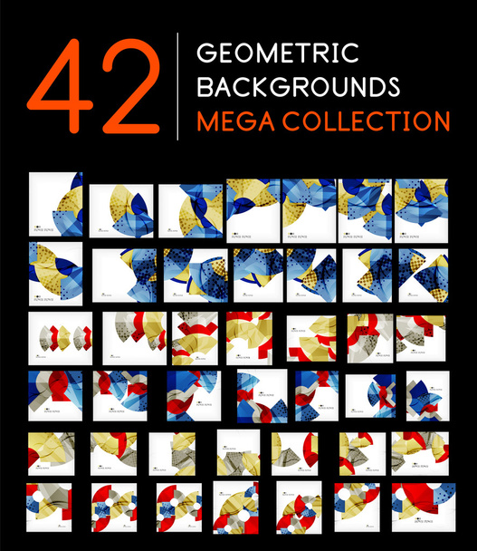 Mega collection of abstract backgrounds - Vector, Image