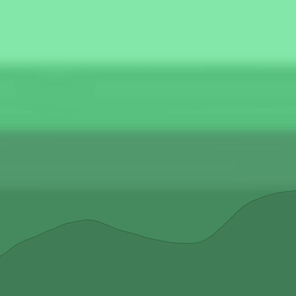 Hintergrund Landschaft grün - Datei im hochwertigen JPEG-Format 350dpi, 4095px x 4095px. - Foto, Bild
