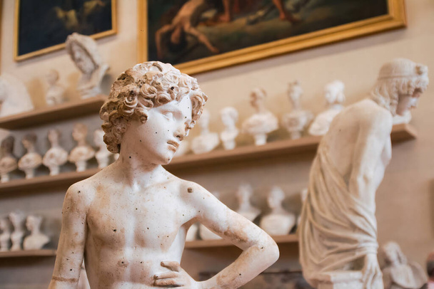 A sculpture by Lorenzo Bartolini in the Academy of Florence - Φωτογραφία, εικόνα
