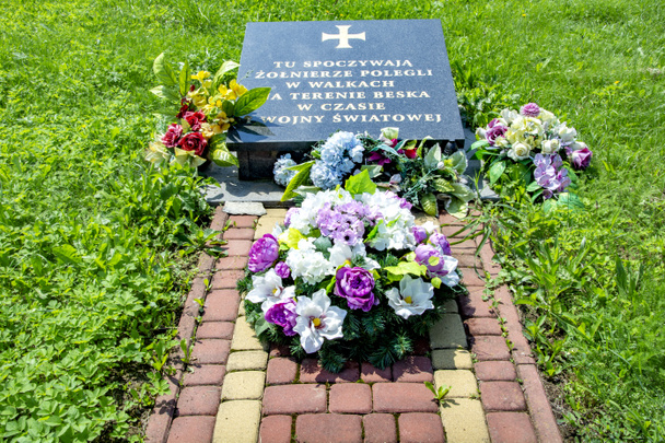 antiguo cementerio histórico de Polonia - Foto, Imagen