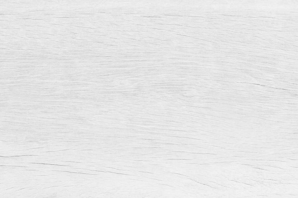 madera blanca manchada y grieta en el fondo y textura de la superficie - Foto, Imagen