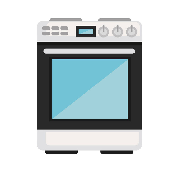 stove home appliances - Vector, Image