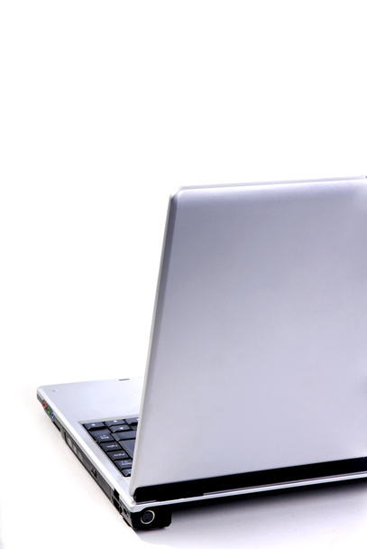 Isolated laptop detail in a white background - Photo, image