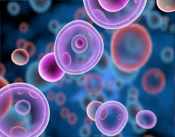 Т-клітини, що атакують ракові клітини, 3D ілюстрації
 - Фото, зображення