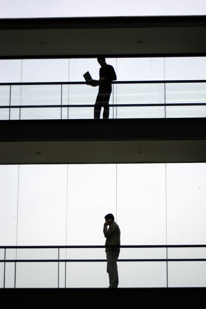 Arbeiter im Gebäude - Foto, Bild