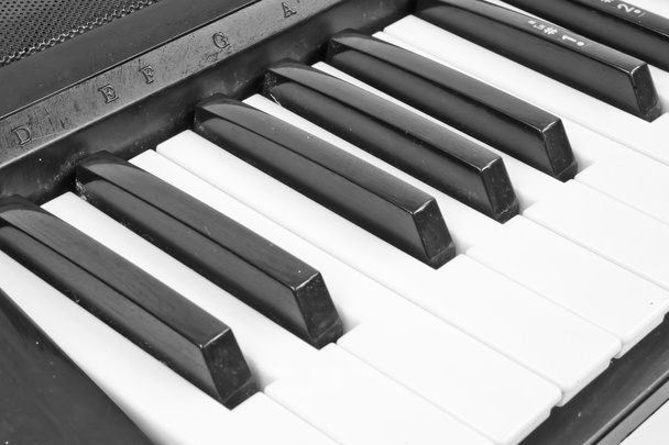 Клавіші піаніно крупним планом
  - Фото, зображення