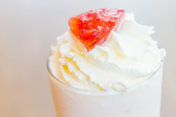 Strawberry smoothie - Fotó, kép