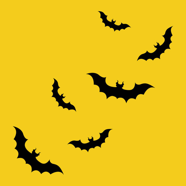 Тень летучей мыши для маркетинговых целей Хэллоуина - Вектор,изображение