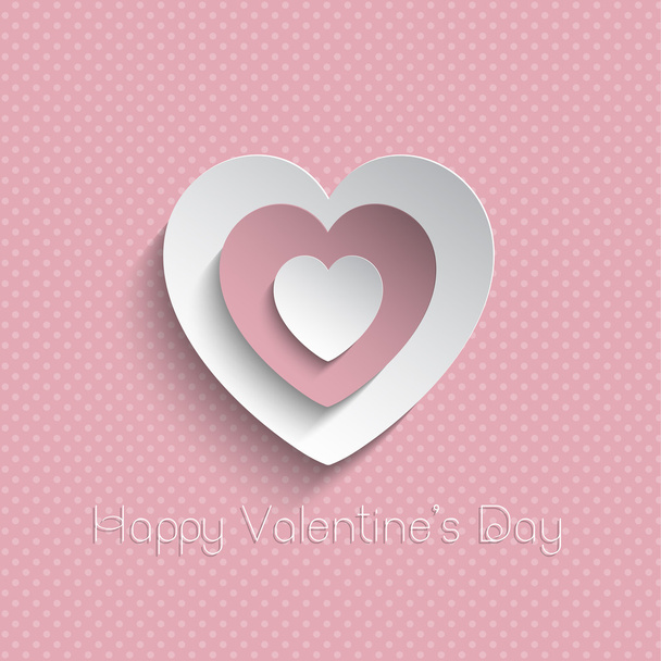 Valentine's day background - Vector, imagen