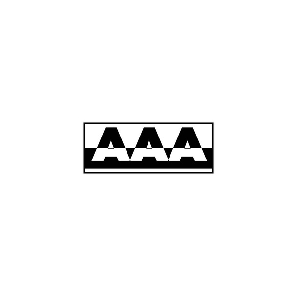 AAA-logo. AAA monogram. AAA-letters. - Vector, afbeelding