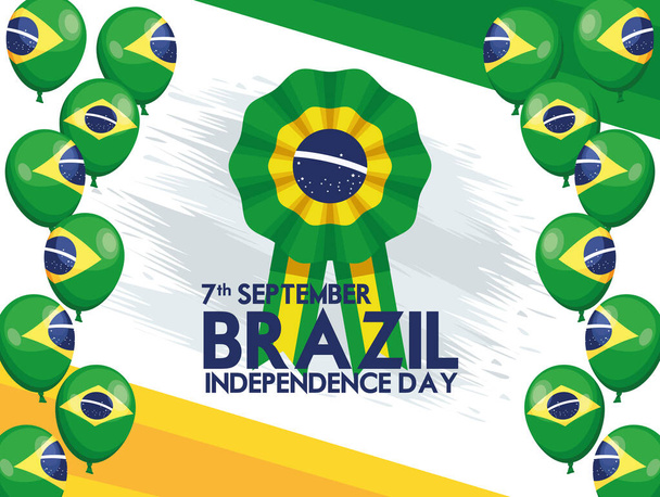 brazil independence poster - Vector, Image