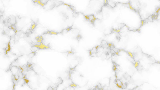 Gold marble texture background. Abstract backdrop of marble granite stone. Vector illustration - Vector, Image