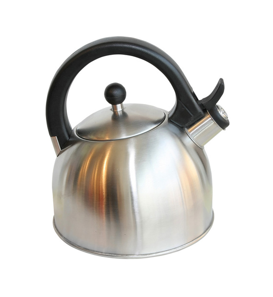 Retro style kettle isolated with clipping path included - Foto, Imagem