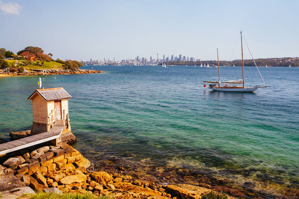Camp Cove Watsons Bay in Sydney Australia - Foto, afbeelding