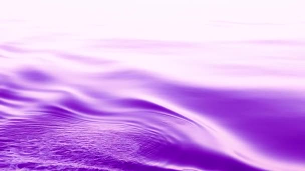Purple wavy background. The sea level moves smoothly and forms a ripple. Nature is peaceful and serene, the deep blue North Pacific Ocean. Taken on a cruise ship. - Footage, Video