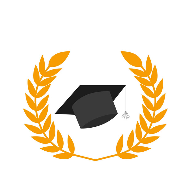 Στοιχεία σχεδιασμού λογότυπου αποφοίτησης - Φωτογραφία, εικόνα