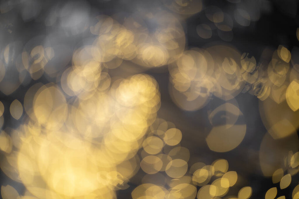 A bokeh background in yellow colors - Foto, immagini
