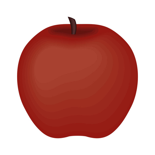 apple fresh fruit - ベクター画像
