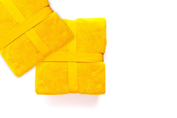 Bright warm yellow plaid - Фото, изображение