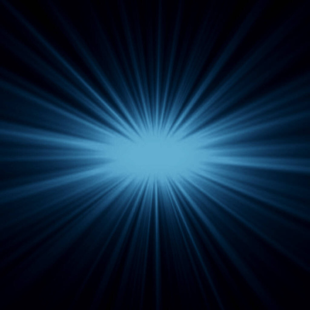 fényes villanás sötét háttér - Fotó, kép