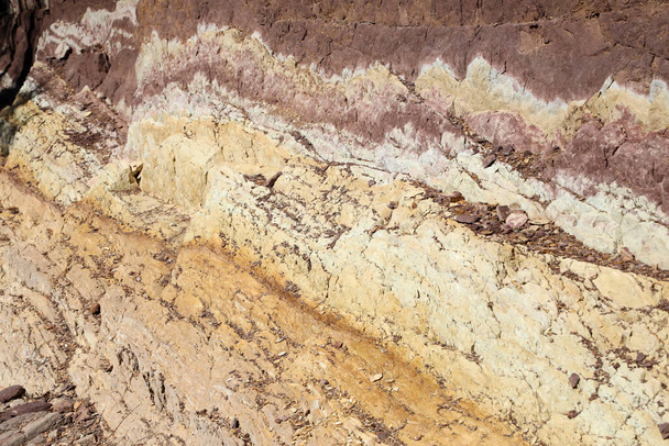 Ochre Pits käytetään perinteisen ja pyhän maalauksen intiimi australialaiset. Kaupungissa West MacDonnell Range, Northern Territory, Australia - Valokuva, kuva