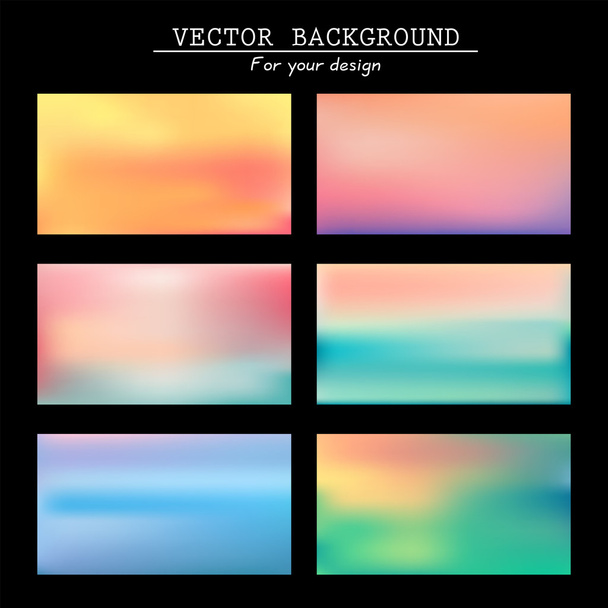 Blurred backgrounds - Vector, Image