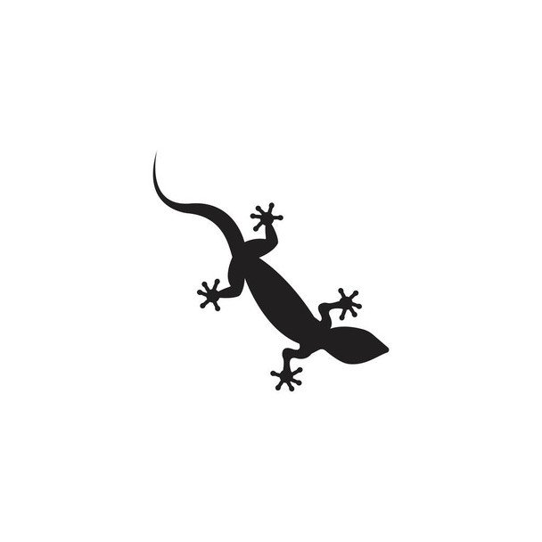 Ikona wektora jaszczurki i szablon symboli - Wektor - Wektor, obraz