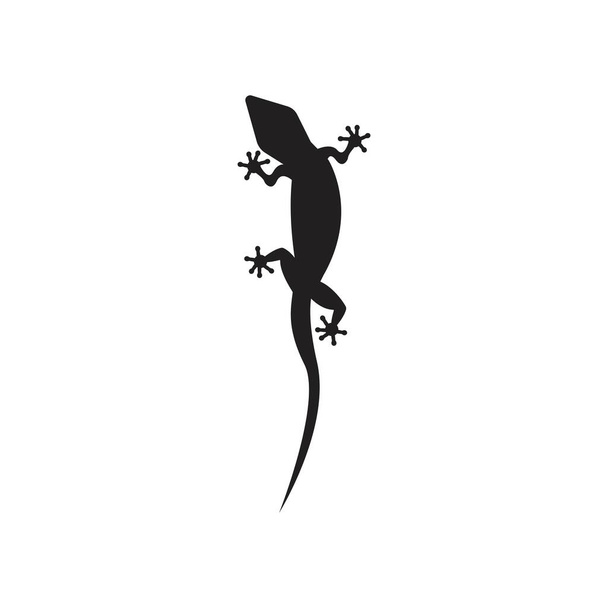 Ikona wektora jaszczurki i szablon symboli - Wektor - Wektor, obraz