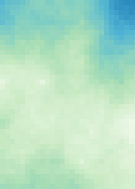 Nube cuadrada de Dimond abstracta ilustración de fondo de arte generativo computacional - Vector, Imagen
