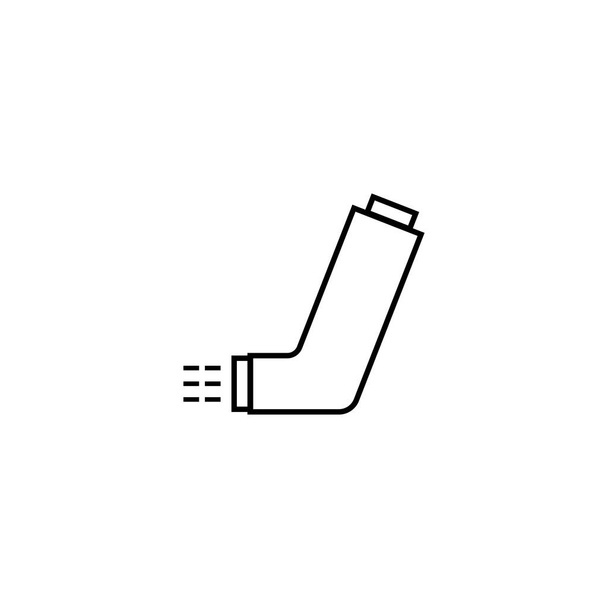 inhalator pictogram voorraadillustratie ontwerp - Vector, afbeelding