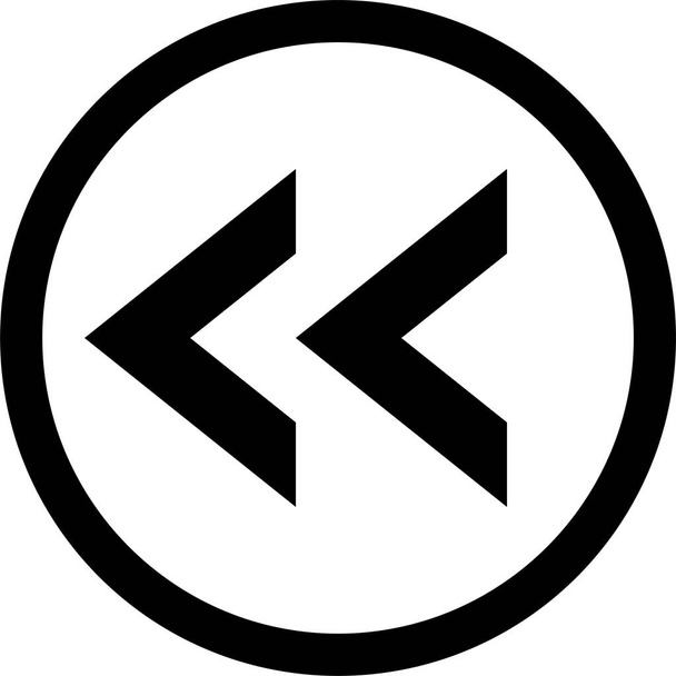 align arrow arrows icon in solid style - Vector, Image
