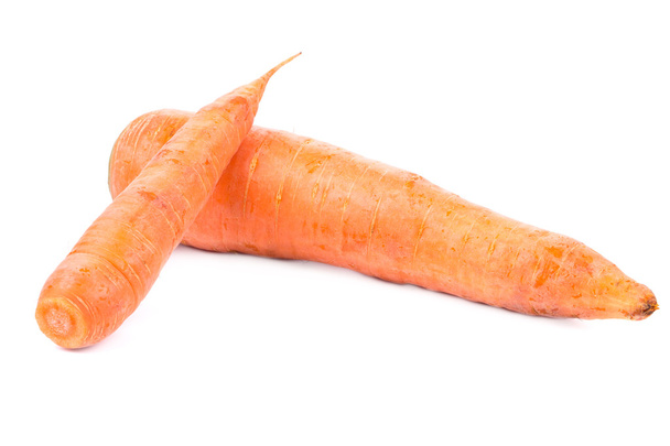 Two ripe carrots. - Фото, зображення