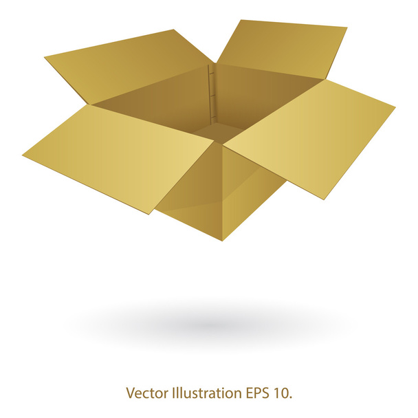 Box Paper Illustration - Vektor, Bild