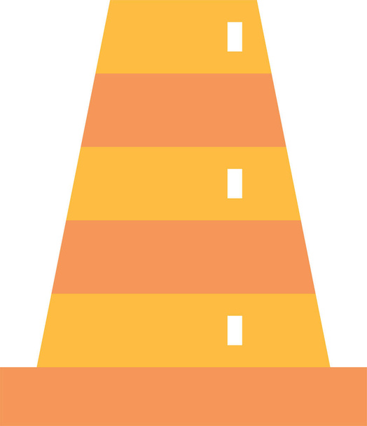 cône signalisation icône du trafic dans la catégorie ordinateur-internet-sécurité - Vecteur, image