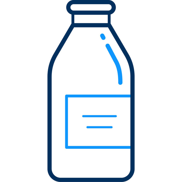 bottle care doctor icon in outline style - Vector, Image