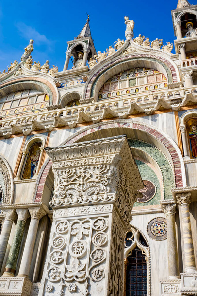 Részlet a Szent Márk Bazilika Velence, Olaszország - Fotó, kép