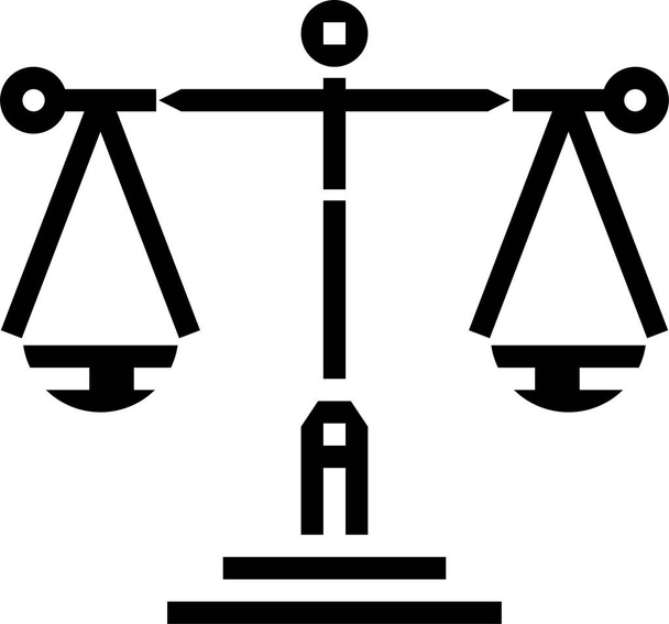 значок рівності балансу справедливості
 - Вектор, зображення