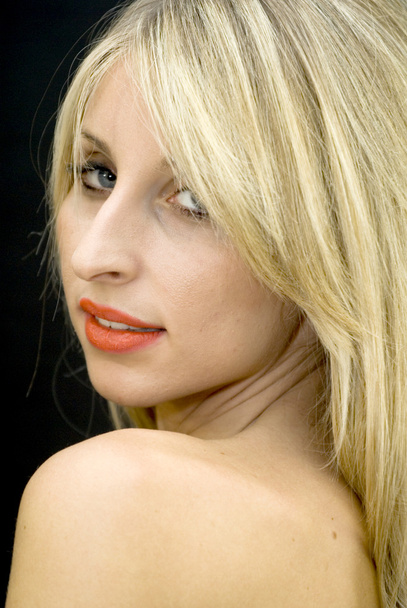 Kaunis blondi nainen - Valokuva, kuva