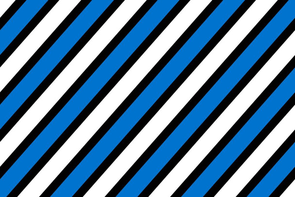 Eenvoudig geometrisch patroon in de kleuren van de nationale vlag van Estland - Foto, afbeelding
